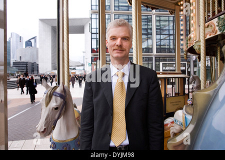 Andreas Schleicher, chef de la Division du PNUD, la Defense, Paris, France Banque D'Images