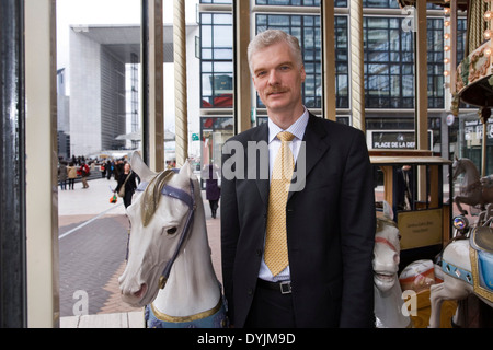 Andreas Schleicher, chef de la Division du PNUD, la Defense, Paris, France Banque D'Images