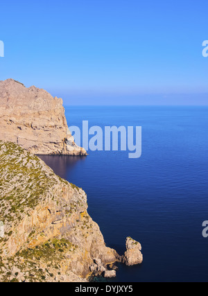 Paysage du Cap de Formentor sur Majorque, Îles Baléares, Espagne Banque D'Images