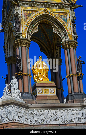 L'Albert Memorial, London, W2. UK Banque D'Images