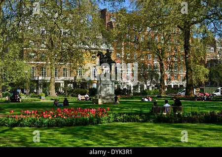 St James's Square, Londres, Angleterre Banque D'Images