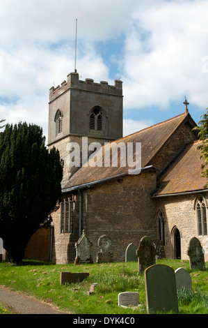 Église Saint Nicolas, Little Horwood, Buckinghamshire, England, UK Banque D'Images