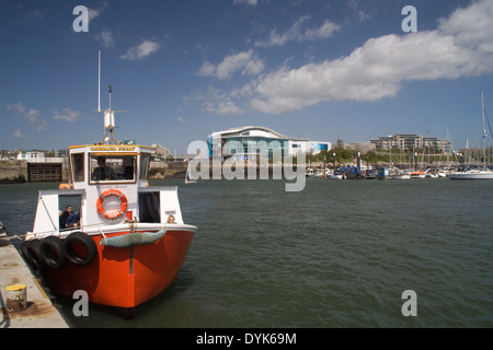 Barbican Plymouth Ferry à Cawsand Banque D'Images