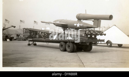 Army Air Forces juste 021 V-1 de Bombe (République JB-2 Loon V1 version US) Banque D'Images