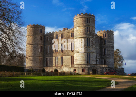 Château de Lulworth, Dorset, Angleterre, Royaume-Uni Banque D'Images