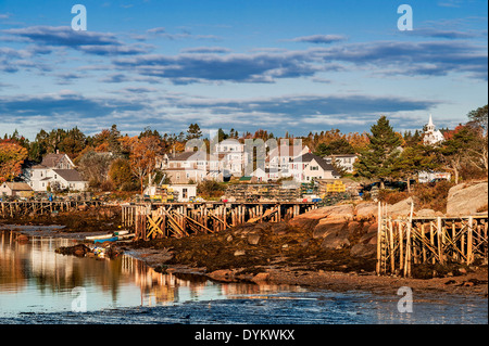 Corea Harbor, Maine, USA Banque D'Images