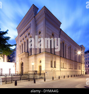 Grande Synagogue, synagogan Stora, Stockholm, Stockholm, Suède Comté Banque D'Images