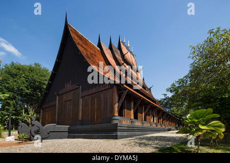 La Maison noire, Baan Tr Dum, Chiang Rai, la province de Chiang Rai, dans le Nord de la Thaïlande, Thaïlande Banque D'Images