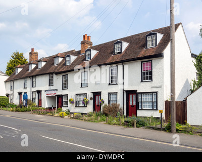 Gites dans le Livingstone High Street Chipping Ongar où David Livingstone en 1838, avant de partir à l'Afrique Banque D'Images