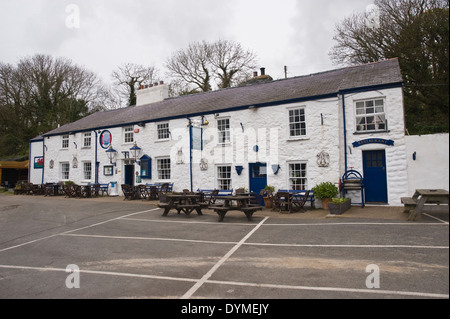 Ship Inn Red Wharf Bay sur l'Anglesey au nord du Pays de Galles UK Banque D'Images