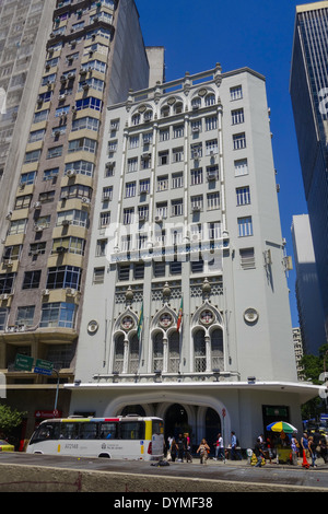 Rio de Janeiro, Centro, Av. Republica do Chili, Brésil Banque D'Images