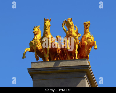 Parc de la Ciutadella à Barcelone, Catalogne, Espagne Banque D'Images