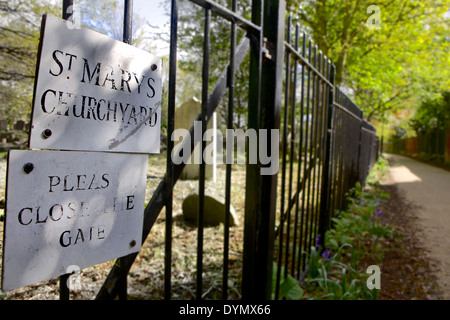 Allée de vinaigre de Walthamstow Banque D'Images