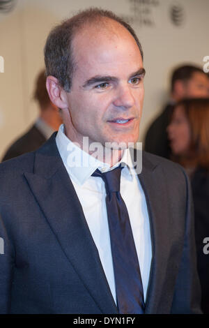 New York, NY, USA - 21 Avril 2014 : l'acteur Michael Kelly assiste aux pourparlers Tribeca : Après le film : "Maintenant : dans les ailes sur une scène mondiale' au cours de la 2014 au Festival du film de Tribeca Tribeca CCMB, PAC Manhattan Crédit : Sam Aronov/Alamy Live News Banque D'Images