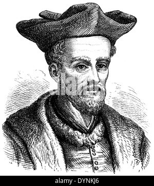 François Rabelais (né vers 1945, décédé le 9 avril 1553) Banque D'Images