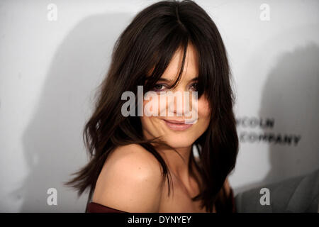 New York, NY, USA. Apr 21, 2014. Katie Holmes actrice assiste à la projection de "Miss Meadows' au cours de la 2014 Tribeca Film Festival au Théâtre SVA le 21 avril 2014 à New York © AFP PHOTO alliance/Alamy Live News Banque D'Images