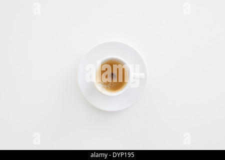 Tasse de café fini Banque D'Images