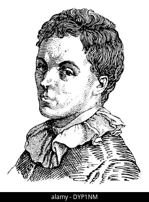 Jean Antoine Watteau (1684-1721), peintre français, illustration de l'Encyclopédie Soviétique, 1928 Banque D'Images