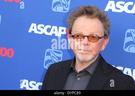 Los Angeles, Californie, USA. Apr 24, 2014. Paul Williams assiste à la 31e Congrès annuel l'ASCAP Pop Music Awards tenue à l'Hôtel Loews, Dolby Ballroom le 23 avril 2014, Hollywood, Californie, USA. Credit : TLeopold ZUMAPRESS.com/Alamy/Photos/Globe Live News Banque D'Images