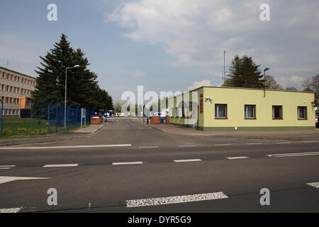 Swidwin , Pologne 23e, avril 2014 21e en images : Polonais Airforce Base aérienne tactique dans Swidwin Banque D'Images