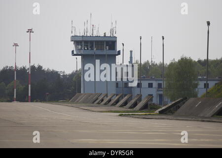 Swidwin , Pologne 23e, avril 2014 21e en images : Polonais Airforce Base aérienne tactique dans Swidwin Banque D'Images