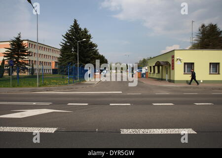 Swidwin , Pologne 23e, avril 2014 21e en images : Polonais Airforce Base aérienne tactique dans Swidwin Banque D'Images