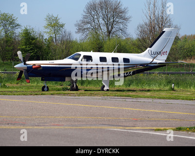 PH-LUX Piper PA-46 Jetprop DLX à l'aéroport de Rotterdam La Haye (RTM - Programme opérationnel EHRD), Banque D'Images