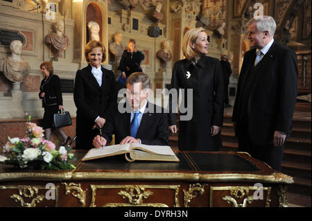 Le président fédéral Christian Wulff à Munich, 2011 Banque D'Images