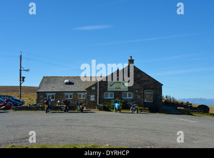 Haut Hartside Cafe. A686 Alston road à Penrith, Cumbria, Angleterre, Royaume-Uni, Europe. Banque D'Images
