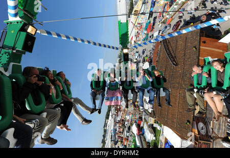 Les 'Monster' swing géant à l'Oktoberfest de Munich, 2011 Banque D'Images