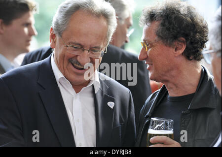 Christian Ude et Uli Bauer lors de la réception de la Culture de la ville de Munich, 2011 Banque D'Images