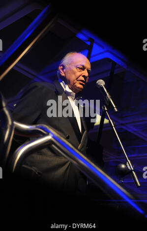 Accueil de chef d'orchestre Lorin Maazel à Munich, 2012 Banque D'Images