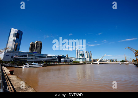 Puerto Madero de Buenos Aires Argentine Banque D'Images