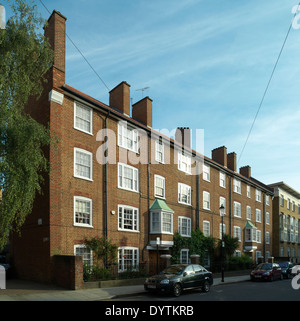 L'extérieur du logement social, Hayne House, Londres Banque D'Images