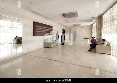 Intérieur du Palais Heydar Aliyev, Baku 2011 Banque D'Images