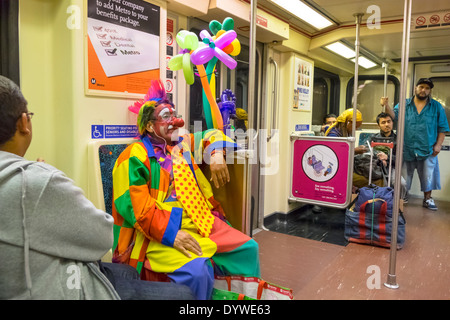 Los Angeles California,LA County Metro Rail,Red Line,rail,métro,train,transport en commun,transport en commun,train,cabine de passagers,passager pilote Banque D'Images