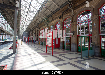 La gare de Preston Banque D'Images