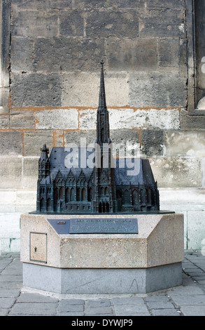 Cathédrale Saint-Étienne modèle Banque D'Images