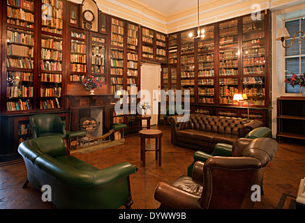 Bibliothèque de garnison, créé par l'organisation des forces armées britanniques. Maintenant légué à la population de Gibraltar. Banque D'Images