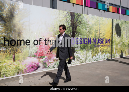 Inscrivez-vous pour un nouveau développement dans Holland Park, Kensington, et la nouvelle maison pour le Design Museum. Londres, Royaume-Uni. Banque D'Images