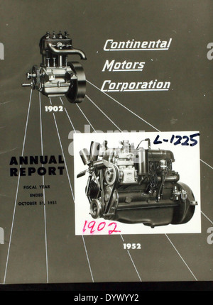 Photo/Continental Motors utilise moteur Banque D'Images