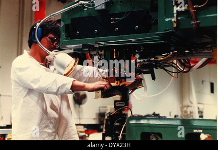 Le personnel de Teledyne Ryan Banque D'Images