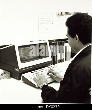 Le personnel de Teledyne Ryan Banque D'Images