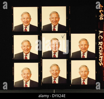 Le personnel de Teledyne Ryan Banque D'Images