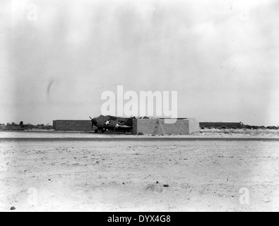 Le Grumman F4F-4 Wildcat était un avion clé pour l'US Navy pendant la seconde Guerre mondiale. Cette image montre le F4F-4 à NAS North Island le 12 août 1942, servant sur le théâtre Pacifique. Banque D'Images
