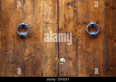 Poignées de porte Banque D'Images