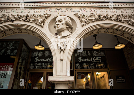 Le Second City Theatre comédie d'improvisation dans le quartier vieille ville de Chicago, Illinois, États-Unis Banque D'Images