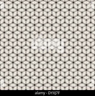 Un simple modèle hexagonal Banque D'Images