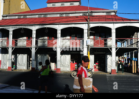 Casa de Fierro - construite par Gustave Eiffel à Iquitos . Département de Loreto .PÉROU Banque D'Images