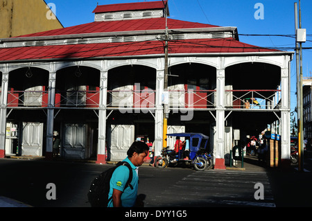 Casa de Fierro - construite par Gustave Eiffel à Iquitos . Département de Loreto .PÉROU Banque D'Images